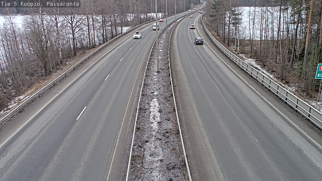 Kelikamerat Kuva Tie 5 Kuopio, Päiväranta, Kuopio, Pohjois-Savo