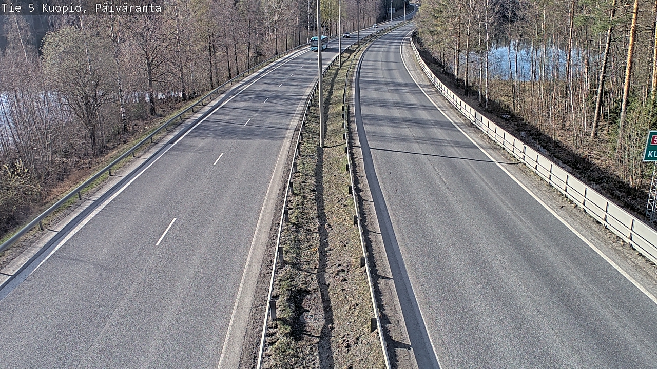 Kelikamerat Kuva Tie 5 Kuopio, Päiväranta, Kuopio, Pohjois-Savo