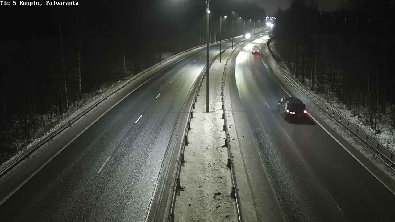 Weather Camera Image Road 5 Kuopio, Päiväranta, Kuopio, Pohjois-Savo
