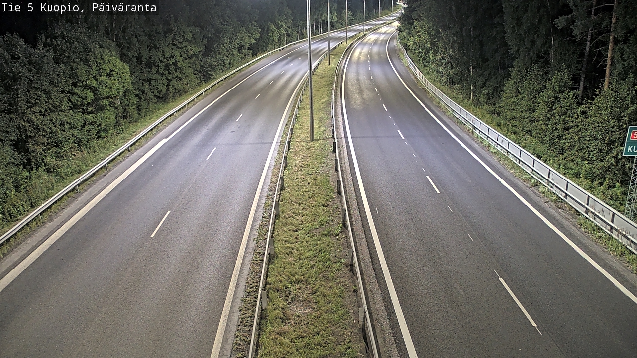 Kelikamerat Kuva Tie 5 Kuopio, Päiväranta, Kuopio, Pohjois-Savo