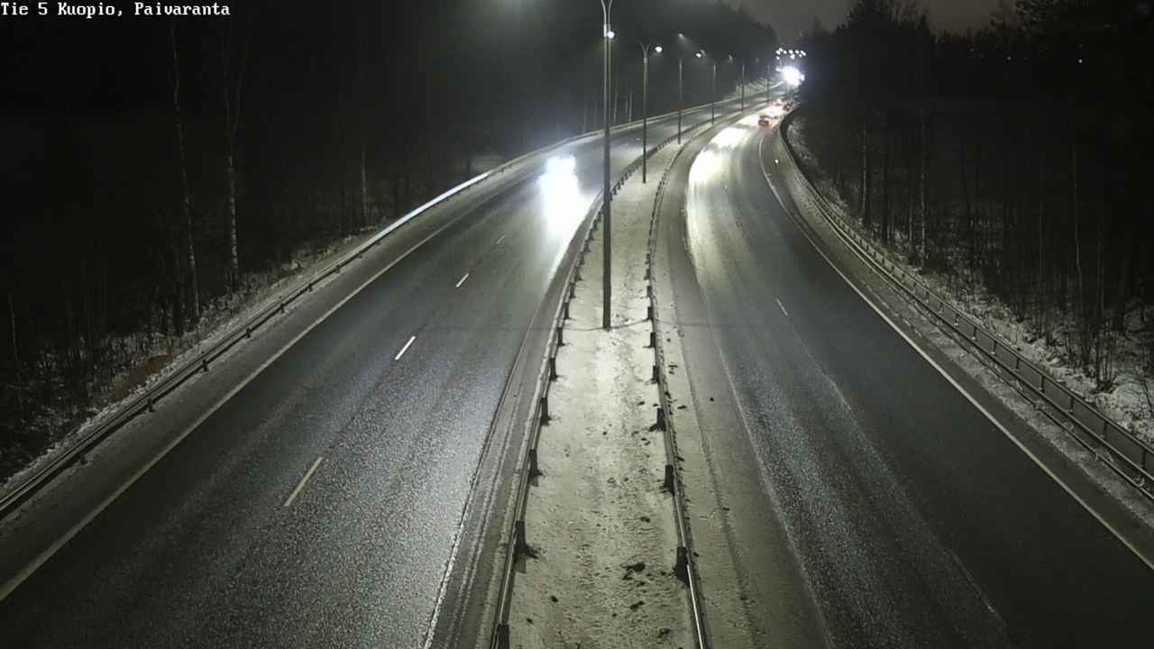 Weather Camera Image Road 5 Kuopio, Päiväranta, Kuopio, Pohjois-Savo