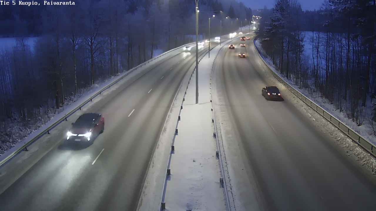 Kelikamerat Kuva Tie 5 Kuopio, Päiväranta, Kuopio, Pohjois-Savo