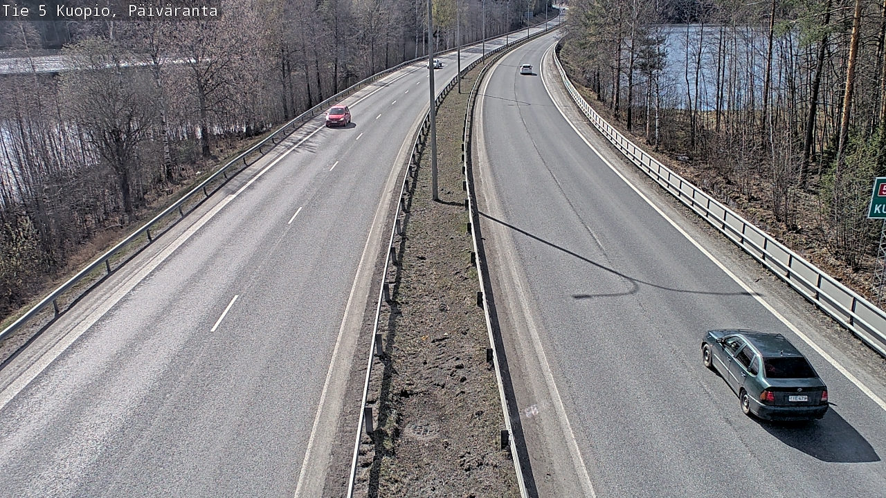 Weather Camera Image Road 5 Kuopio, Päiväranta, Kuopio, Pohjois-Savo