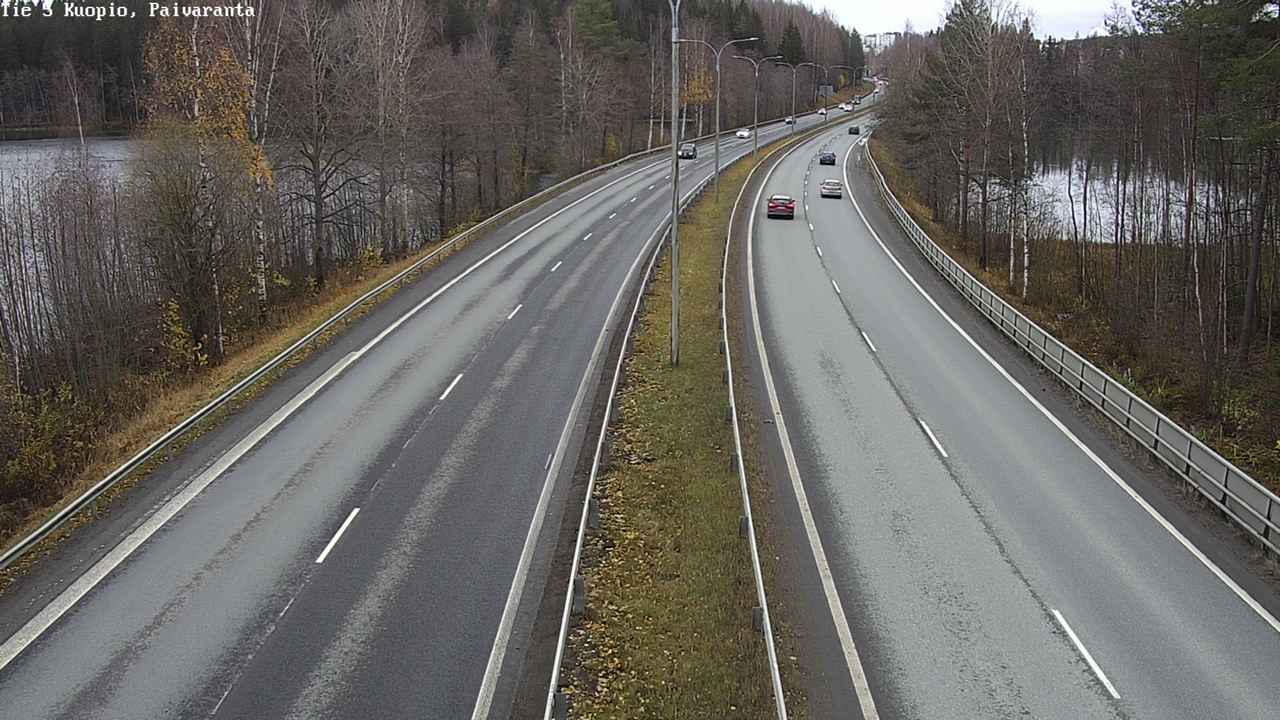 Weather Camera Image Väg 5 Kuopio, Päiväranta, Kuopio, Pohjois-Savo