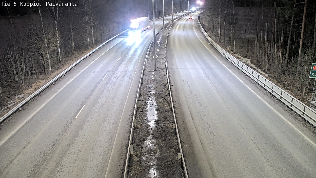 Kelikamerat Kuva Tie 5 Kuopio, Päiväranta, Kuopio, Pohjois-Savo