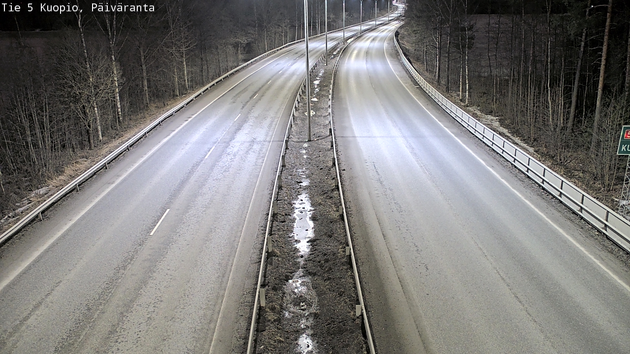 Kelikamerat Kuva Tie 5 Kuopio, Päiväranta, Kuopio, Pohjois-Savo