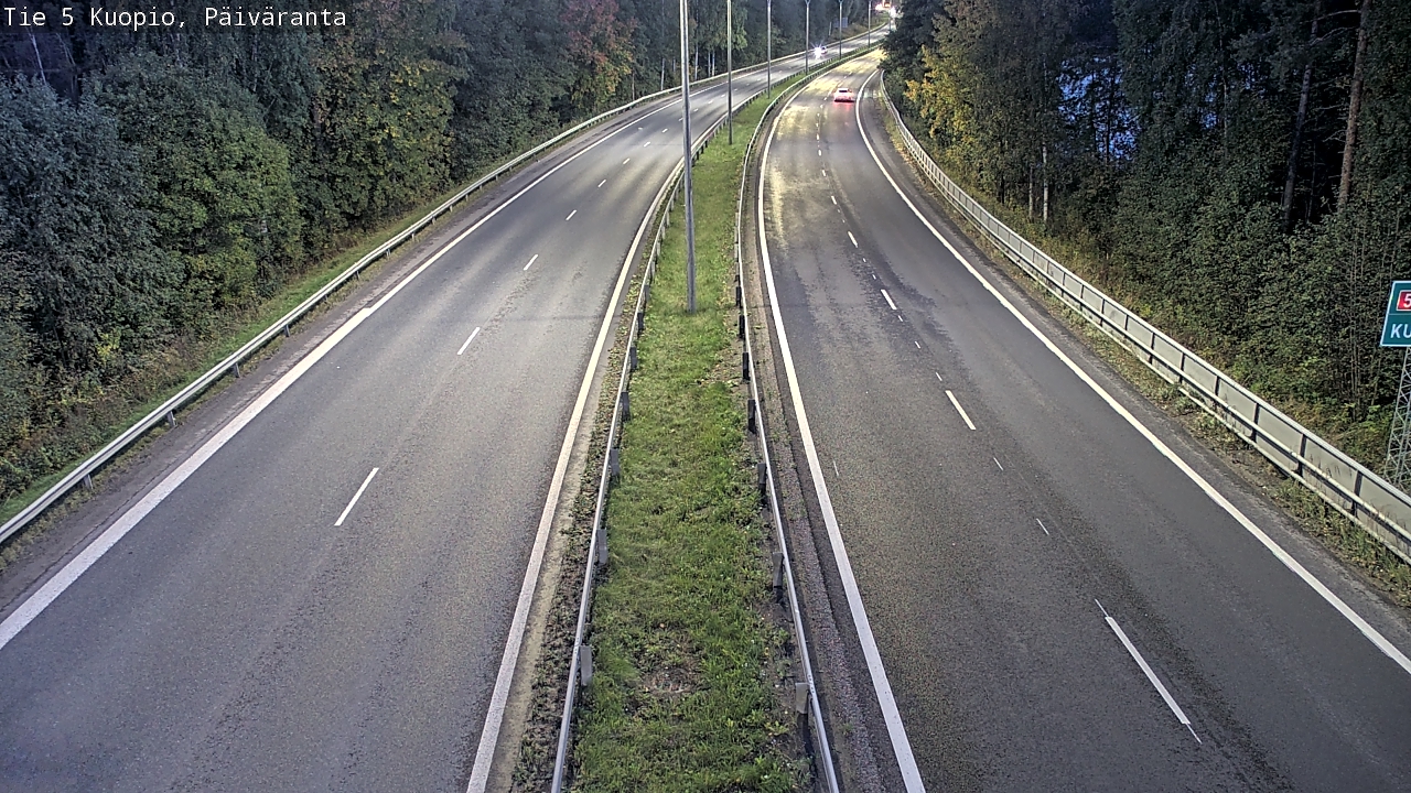 Kelikamerat Kuva Tie 5 Kuopio, Päiväranta, Kuopio, Pohjois-Savo