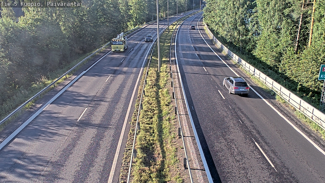 Kelikamerat Kuva Tie 5 Kuopio, Päiväranta, Kuopio, Pohjois-Savo