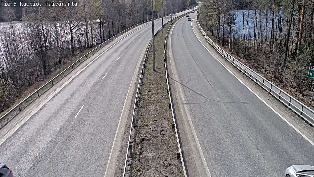 Weather Camera Image Road 5 Kuopio, Päiväranta, Kuopio, Pohjois-Savo