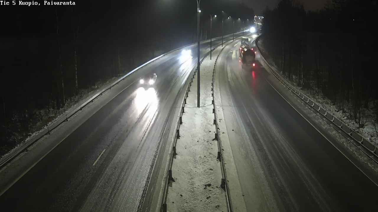 Weather Camera Image Road 5 Kuopio, Päiväranta, Kuopio, Pohjois-Savo