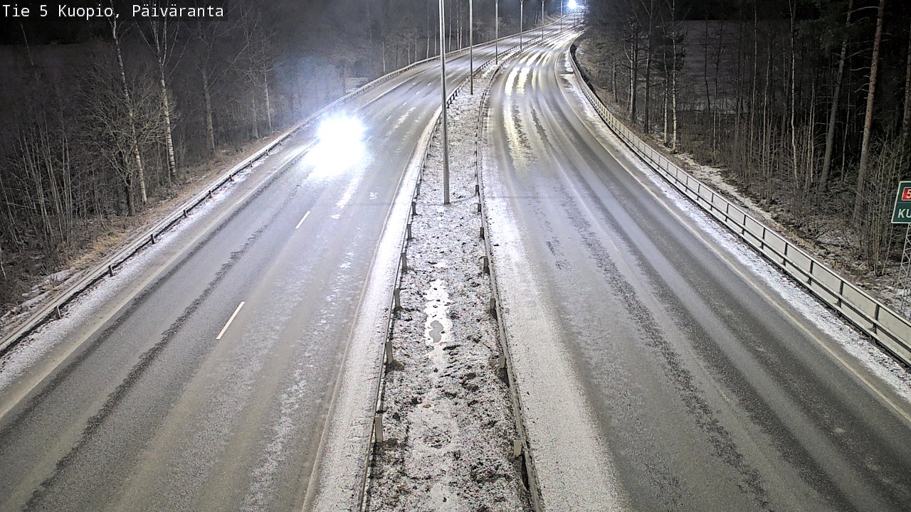 Kelikamerat Kuva Tie 5 Kuopio, Päiväranta, Kuopio, Pohjois-Savo