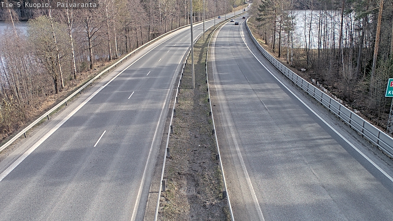 Weather Camera Image Road 5 Kuopio, Päiväranta, Kuopio, Pohjois-Savo