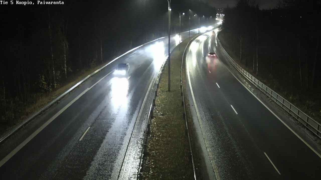 Weather Camera Image Väg 5 Kuopio, Päiväranta, Kuopio, Pohjois-Savo