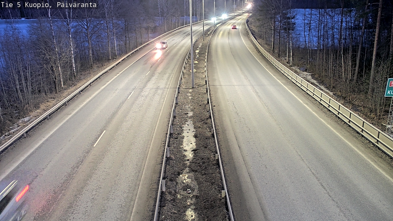 Kelikamerat Kuva Tie 5 Kuopio, Päiväranta, Kuopio, Pohjois-Savo