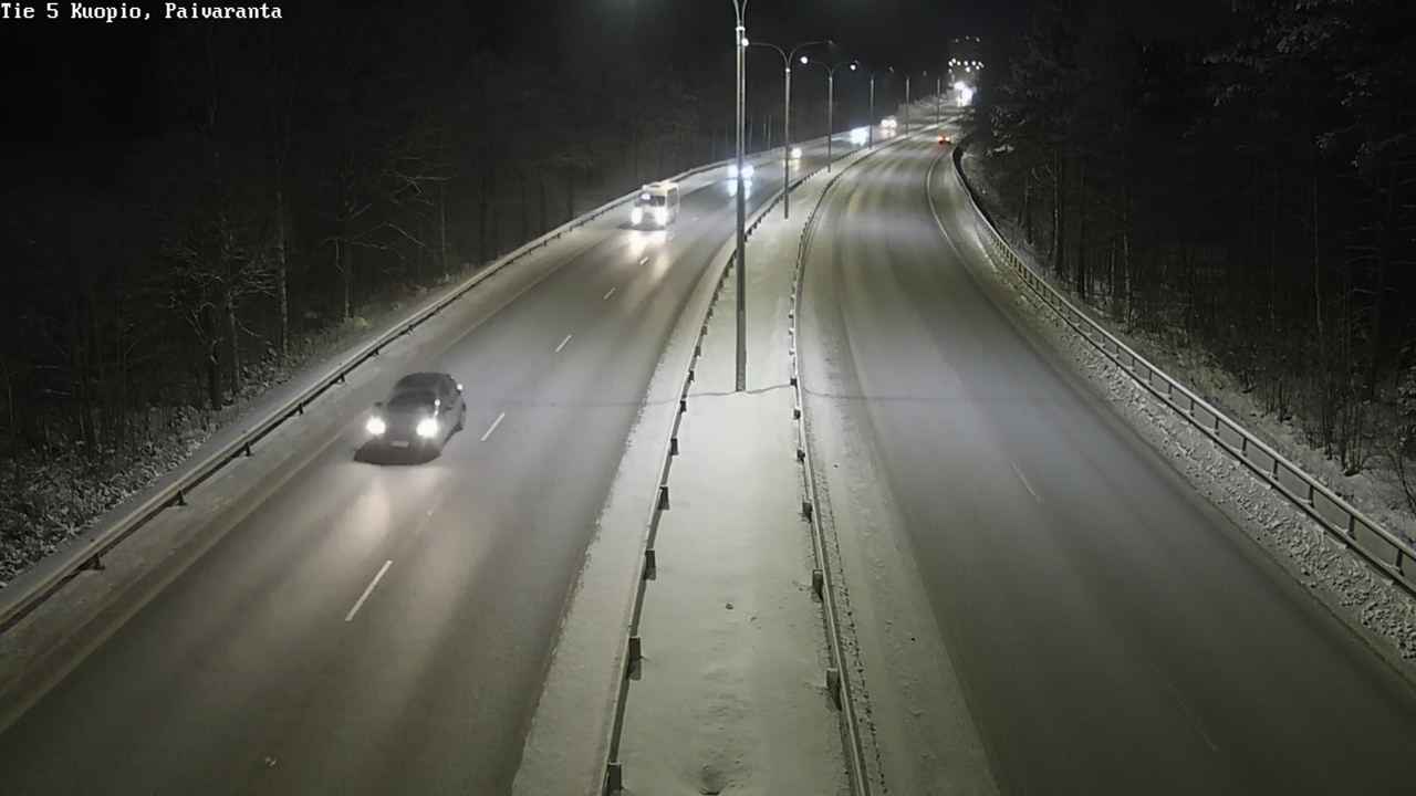 Weather Camera Image Väg 5 Kuopio, Päiväranta, Kuopio, Pohjois-Savo