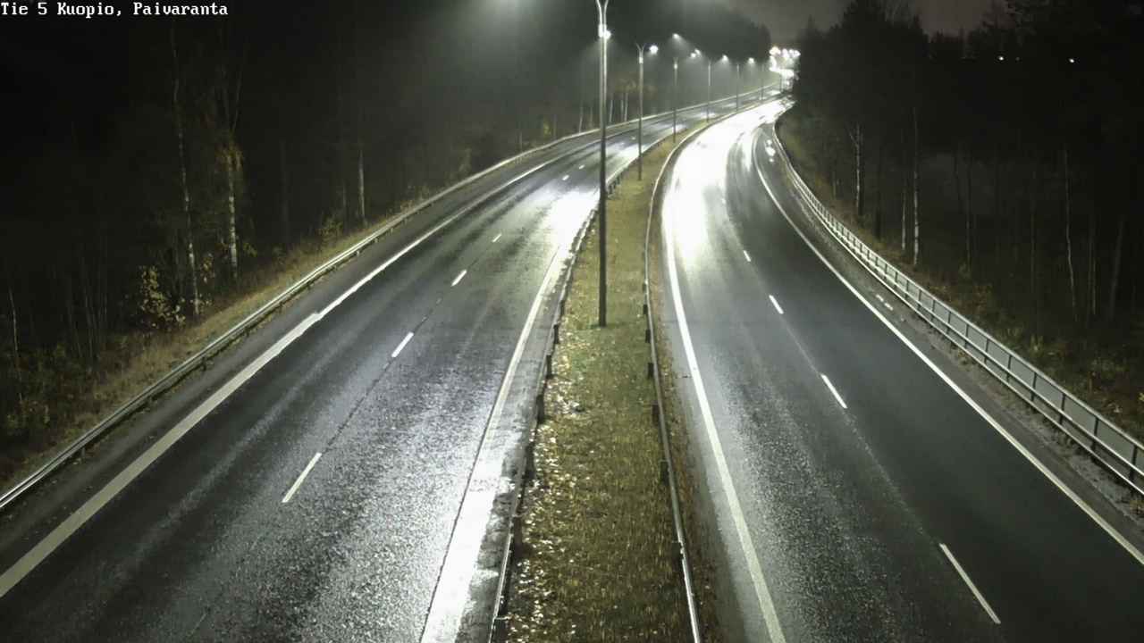 Weather Camera Image Road 5 Kuopio, Päiväranta, Kuopio, Pohjois-Savo