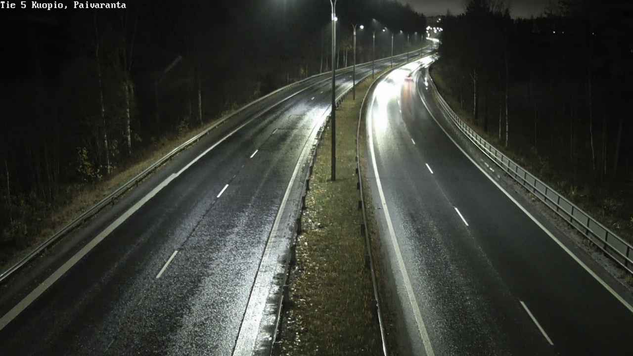 Weather Camera Image Road 5 Kuopio, Päiväranta, Kuopio, Pohjois-Savo