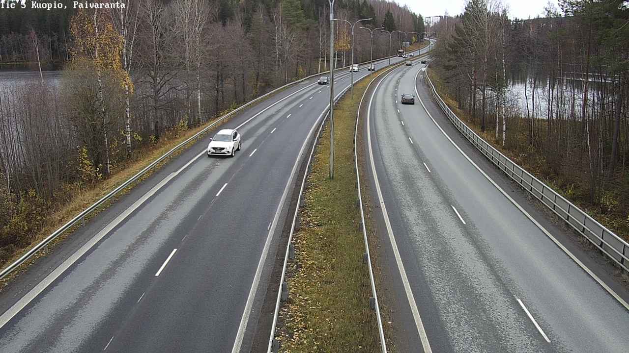 Weather Camera Image Väg 5 Kuopio, Päiväranta, Kuopio, Pohjois-Savo