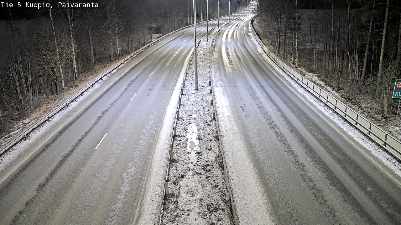 Kelikamerat Kuva Tie 5 Kuopio, Päiväranta, Kuopio, Pohjois-Savo