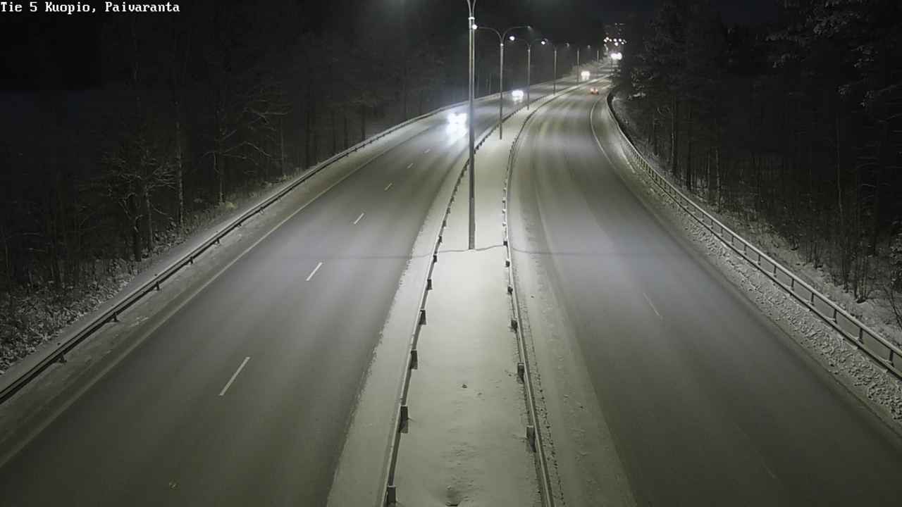 Weather Camera Image Väg 5 Kuopio, Päiväranta, Kuopio, Pohjois-Savo