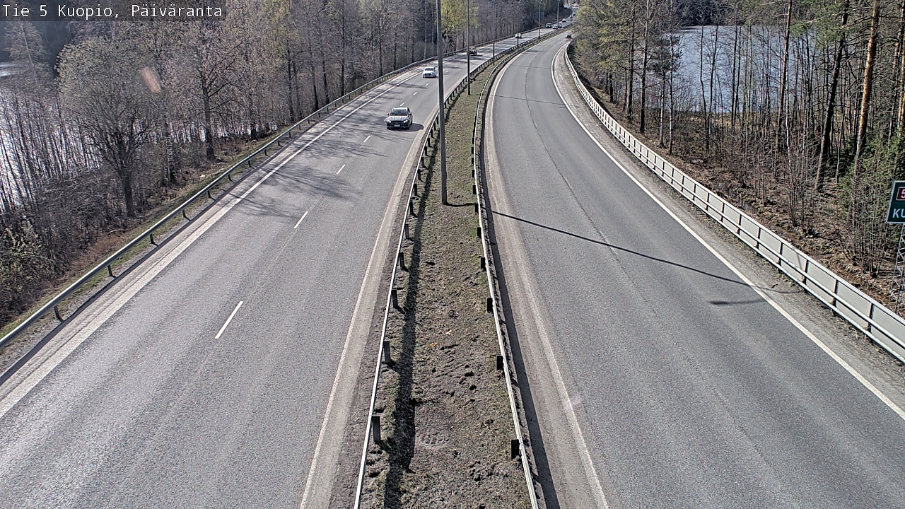 Weather Camera Image Road 5 Kuopio, Päiväranta, Kuopio, Pohjois-Savo