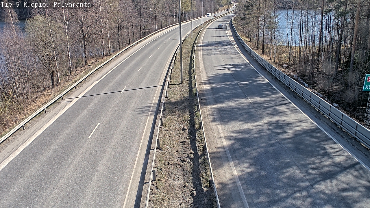 Weather Camera Image Road 5 Kuopio, Päiväranta, Kuopio, Pohjois-Savo