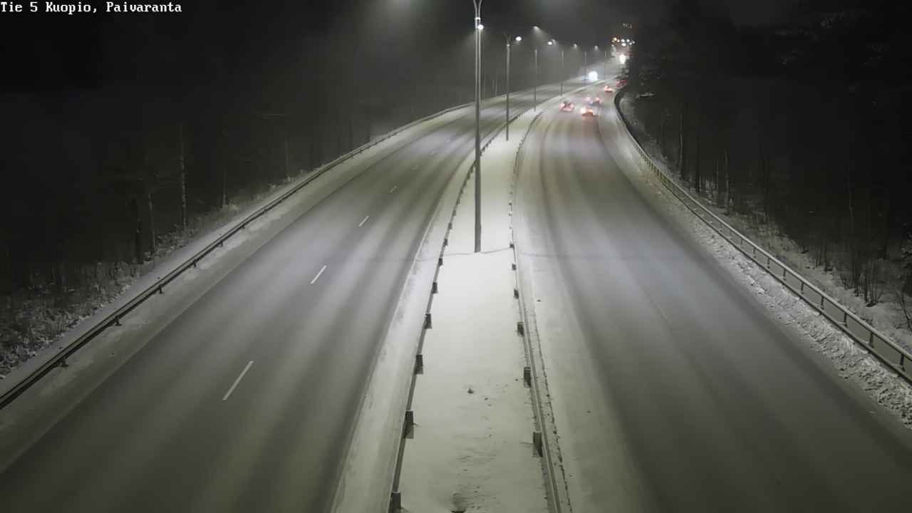 Kelikamerat Kuva Tie 5 Kuopio, Päiväranta, Kuopio, Pohjois-Savo