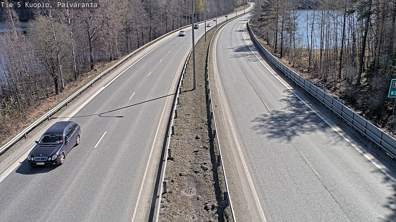 Weather Camera Image Road 5 Kuopio, Päiväranta, Kuopio, Pohjois-Savo