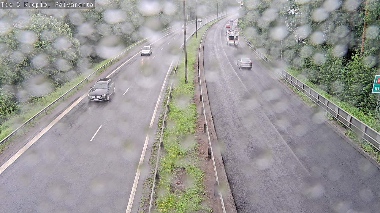 Weather Camera Image Väg 5 Kuopio, Päiväranta, Kuopio, Pohjois-Savo