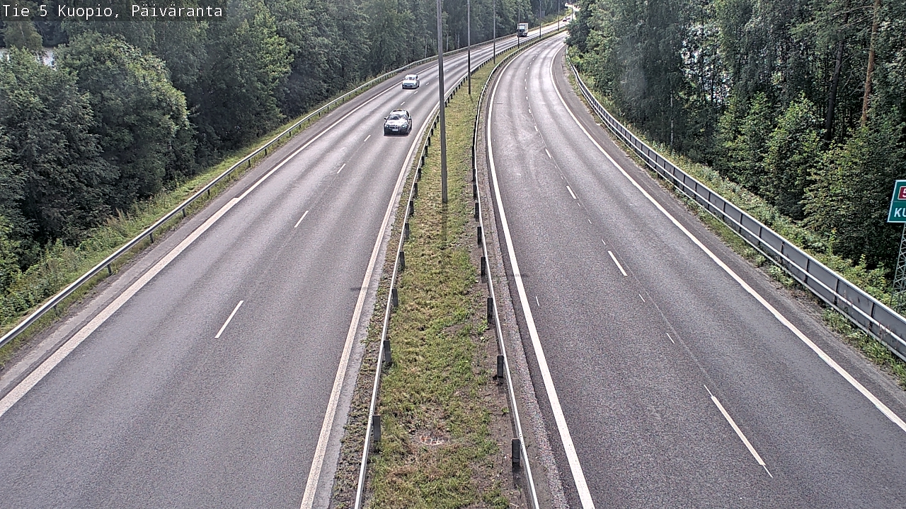 Kelikamerat Kuva Tie 5 Kuopio, Päiväranta, Kuopio, Pohjois-Savo