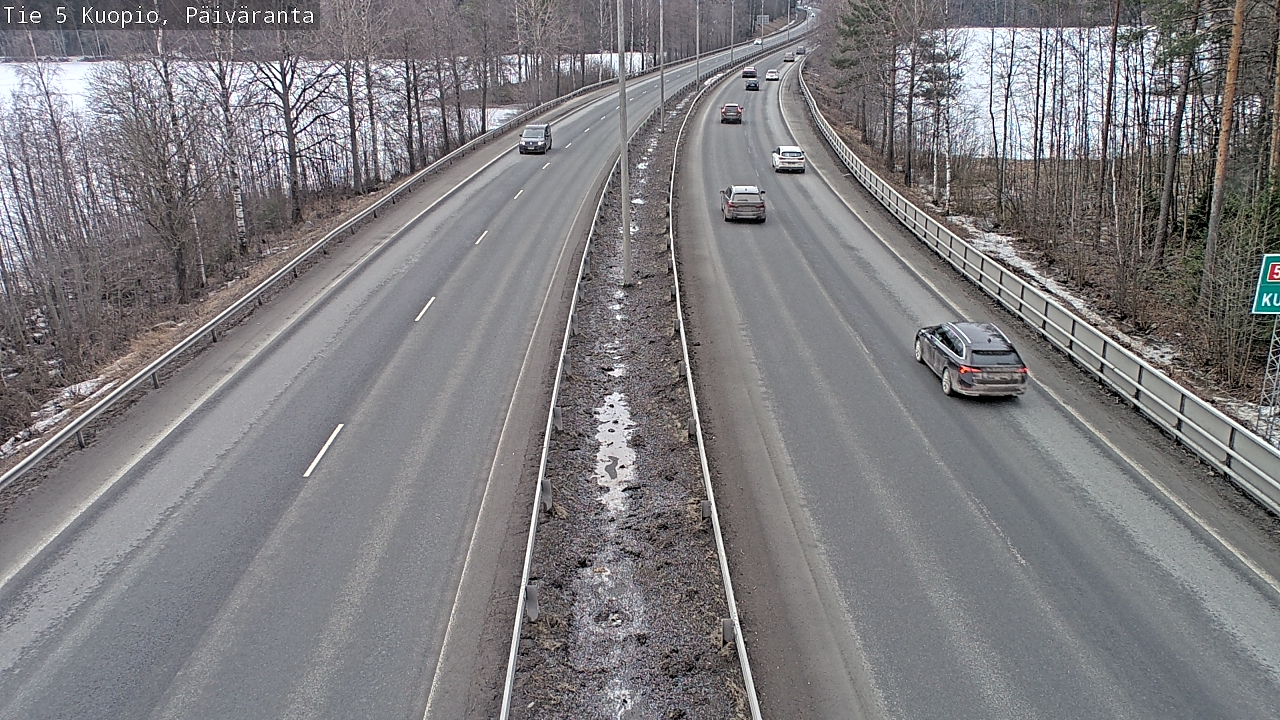 Kelikamerat Kuva Tie 5 Kuopio, Päiväranta, Kuopio, Pohjois-Savo