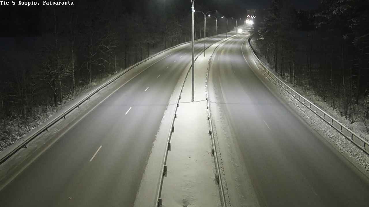 Weather Camera Image Road 5 Kuopio, Päiväranta, Kuopio, Pohjois-Savo