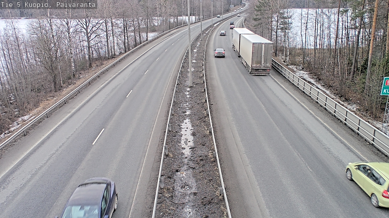 Kelikamerat Kuva Tie 5 Kuopio, Päiväranta, Kuopio, Pohjois-Savo