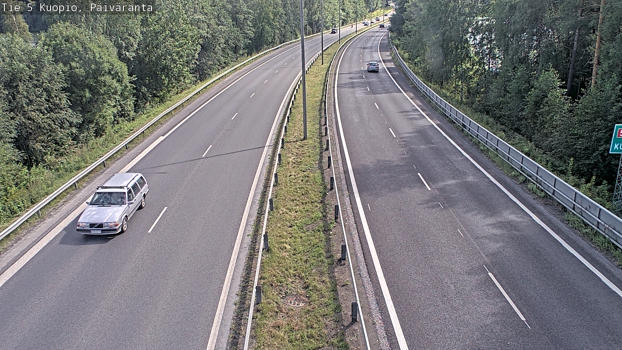 Kelikamerat Kuva Tie 5 Kuopio, Päiväranta, Kuopio, Pohjois-Savo