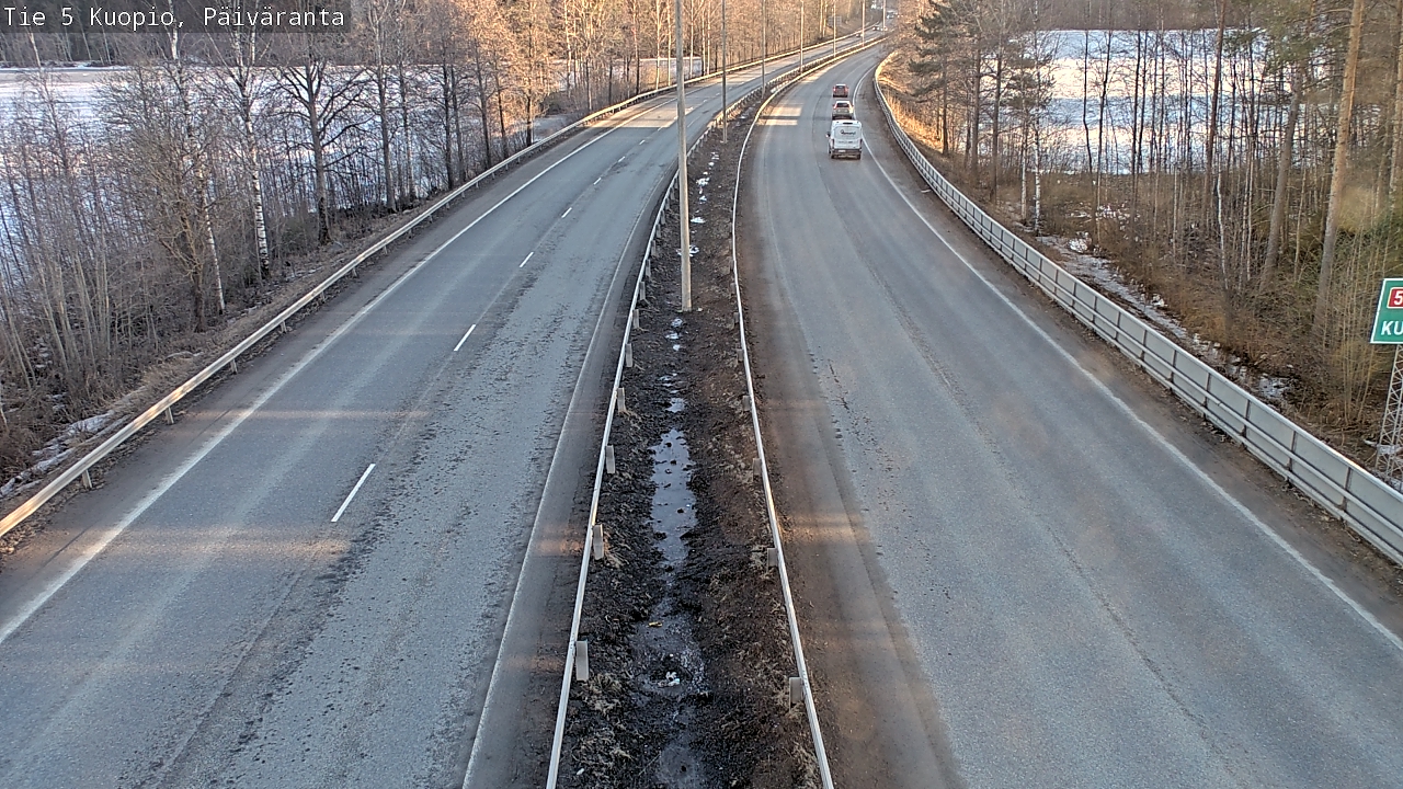 Kelikamerat Kuva Tie 5 Kuopio, Päiväranta, Kuopio, Pohjois-Savo
