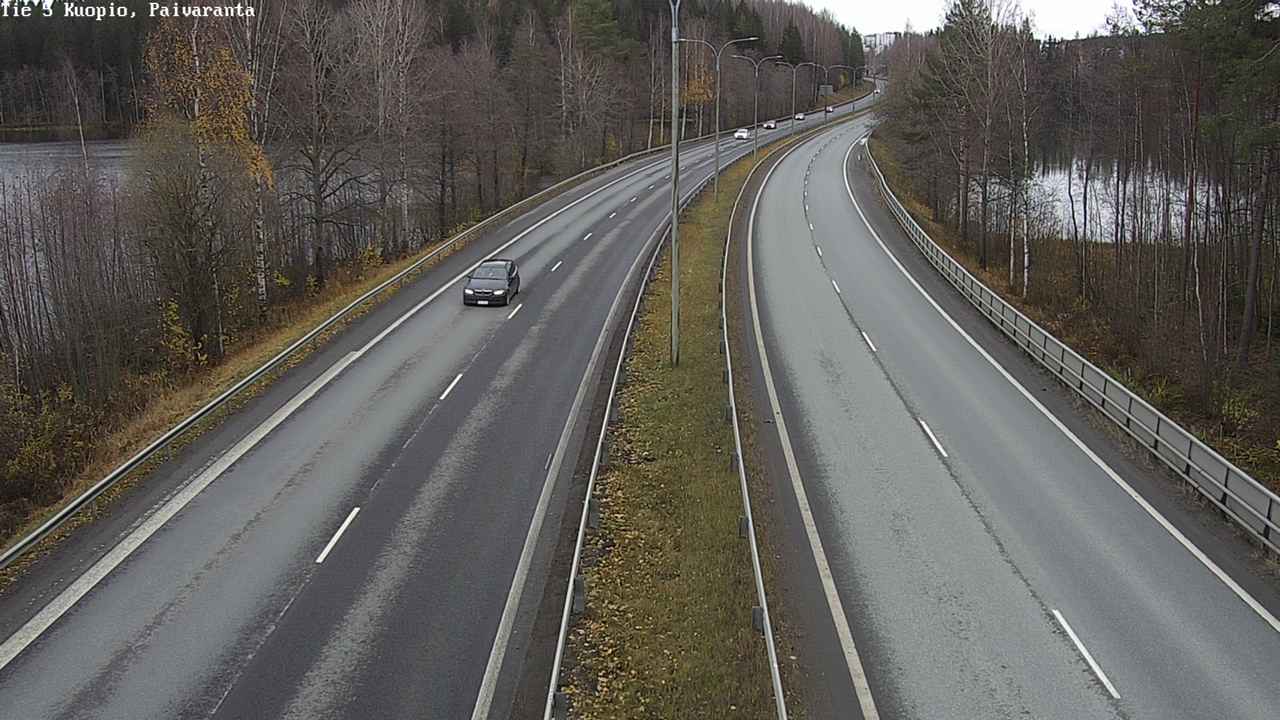 Weather Camera Image Väg 5 Kuopio, Päiväranta, Kuopio, Pohjois-Savo