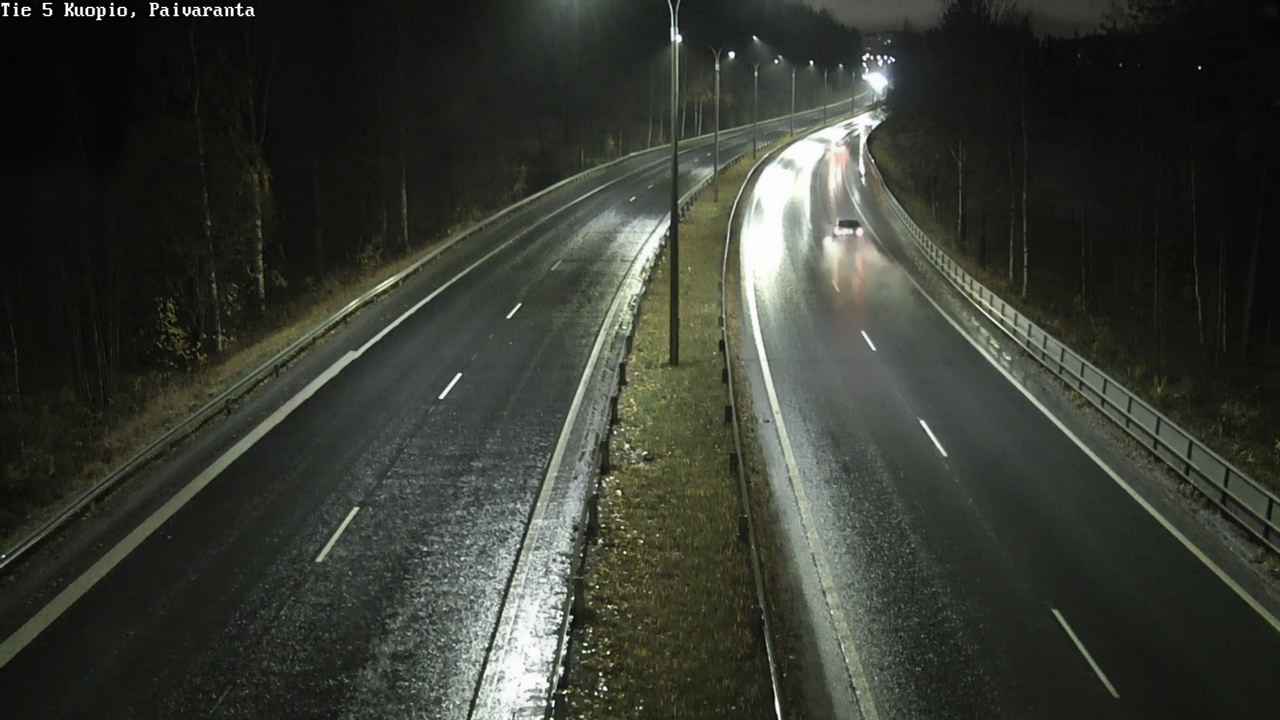 Weather Camera Image Väg 5 Kuopio, Päiväranta, Kuopio, Pohjois-Savo