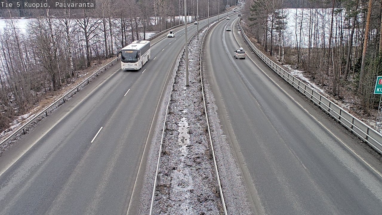 Kelikamerat Kuva Tie 5 Kuopio, Päiväranta, Kuopio, Pohjois-Savo
