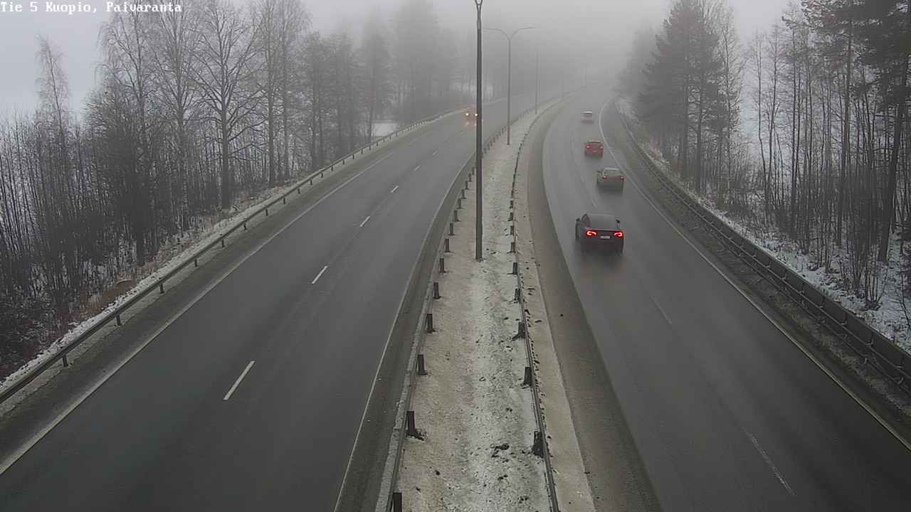 Weather Camera Image Road 5 Kuopio, Päiväranta, Kuopio, Pohjois-Savo