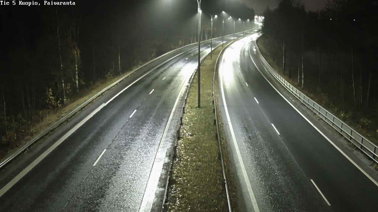 Weather Camera Image Road 5 Kuopio, Päiväranta, Kuopio, Pohjois-Savo