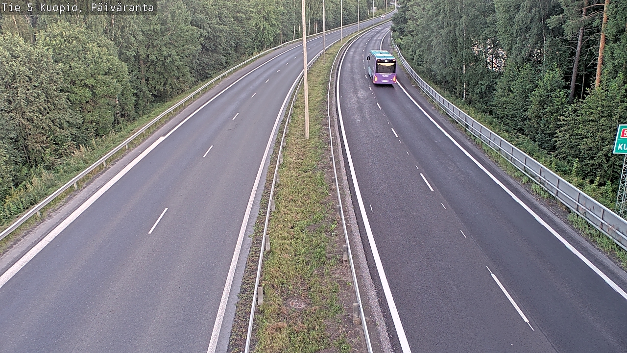 Kelikamerat Kuva Tie 5 Kuopio, Päiväranta, Kuopio, Pohjois-Savo