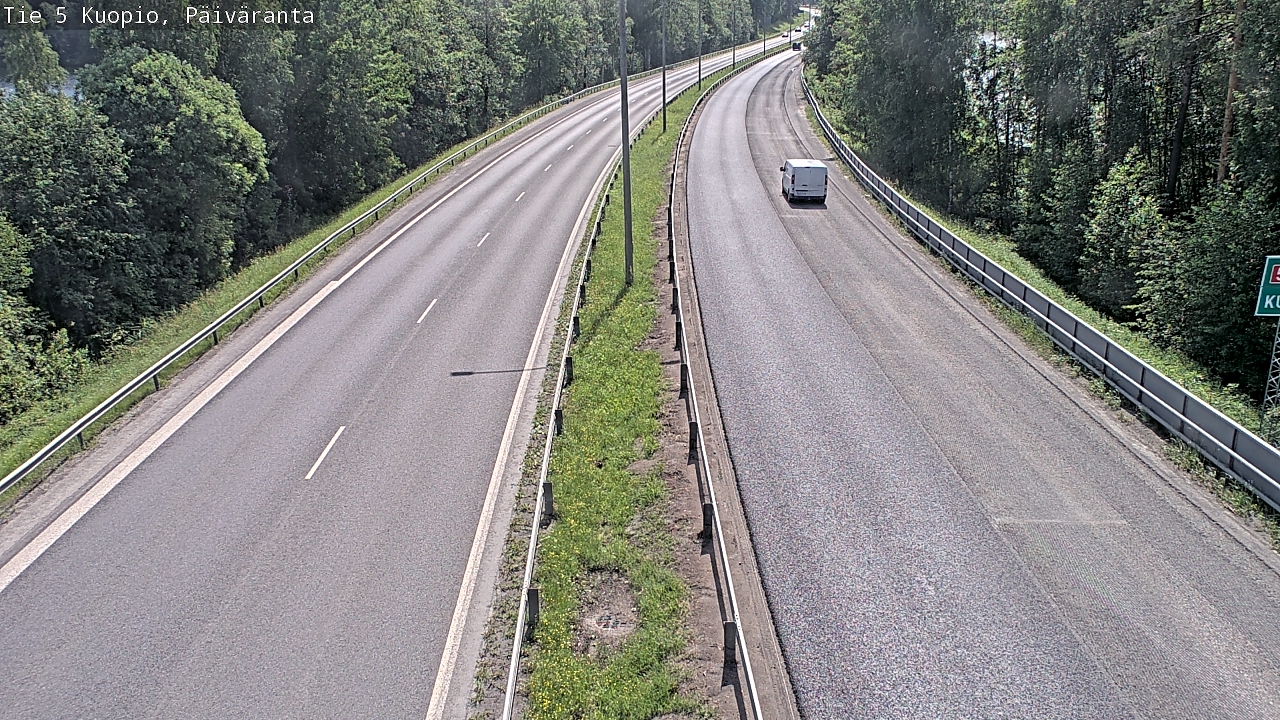 Kelikamerat Kuva Tie 5 Kuopio, Päiväranta, Kuopio, Pohjois-Savo