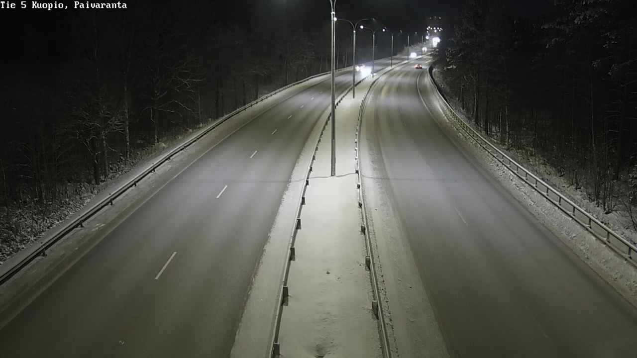 Weather Camera Image Väg 5 Kuopio, Päiväranta, Kuopio, Pohjois-Savo