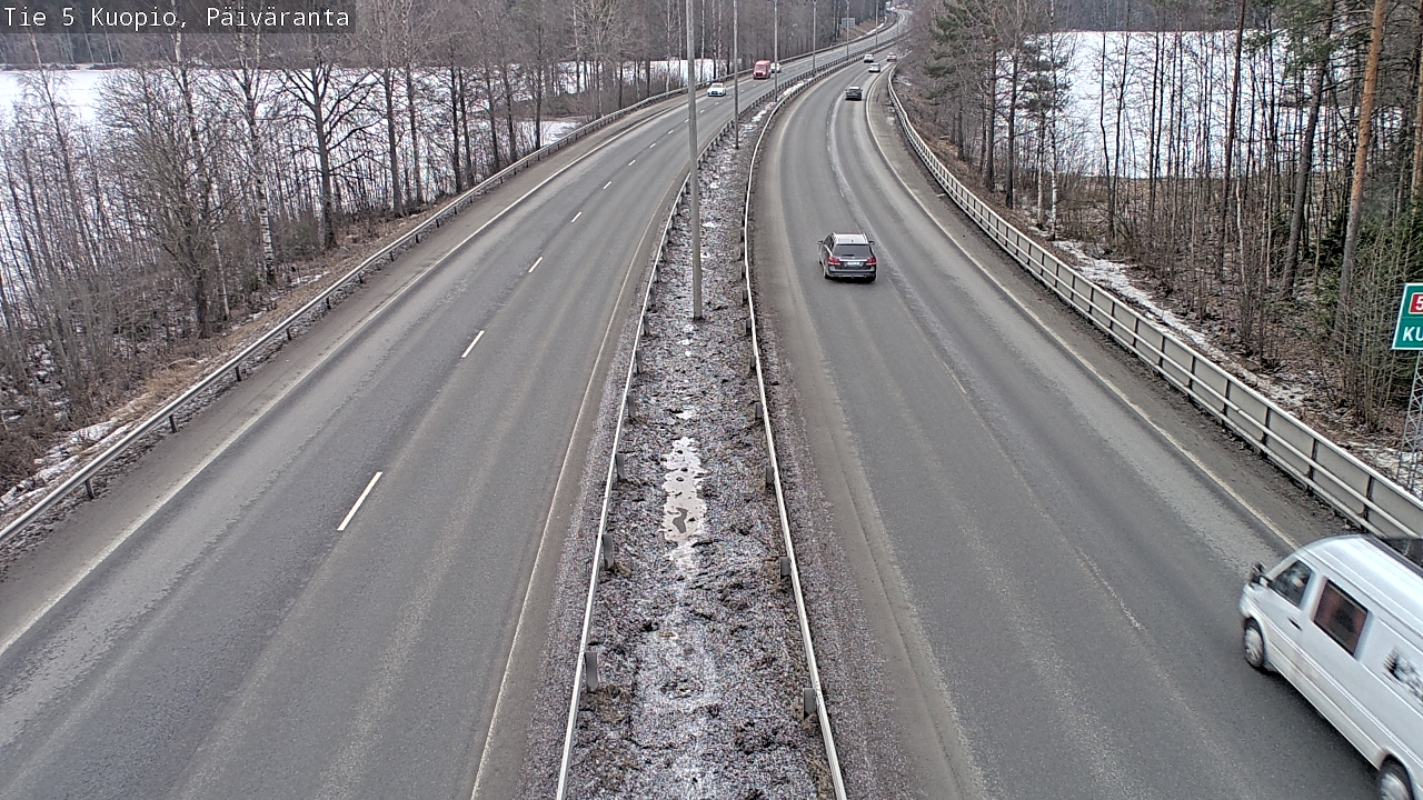 Kelikamerat Kuva Tie 5 Kuopio, Päiväranta, Kuopio, Pohjois-Savo