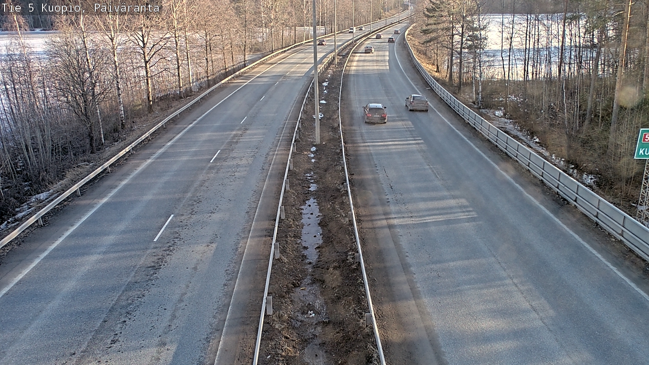Kelikamerat Kuva Tie 5 Kuopio, Päiväranta, Kuopio, Pohjois-Savo