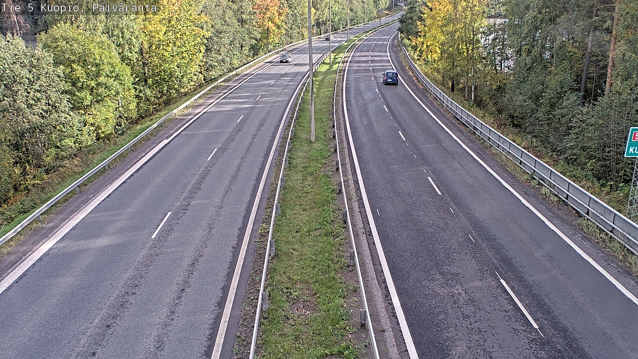 Kelikamerat Kuva Tie 5 Kuopio, Päiväranta, Kuopio, Pohjois-Savo