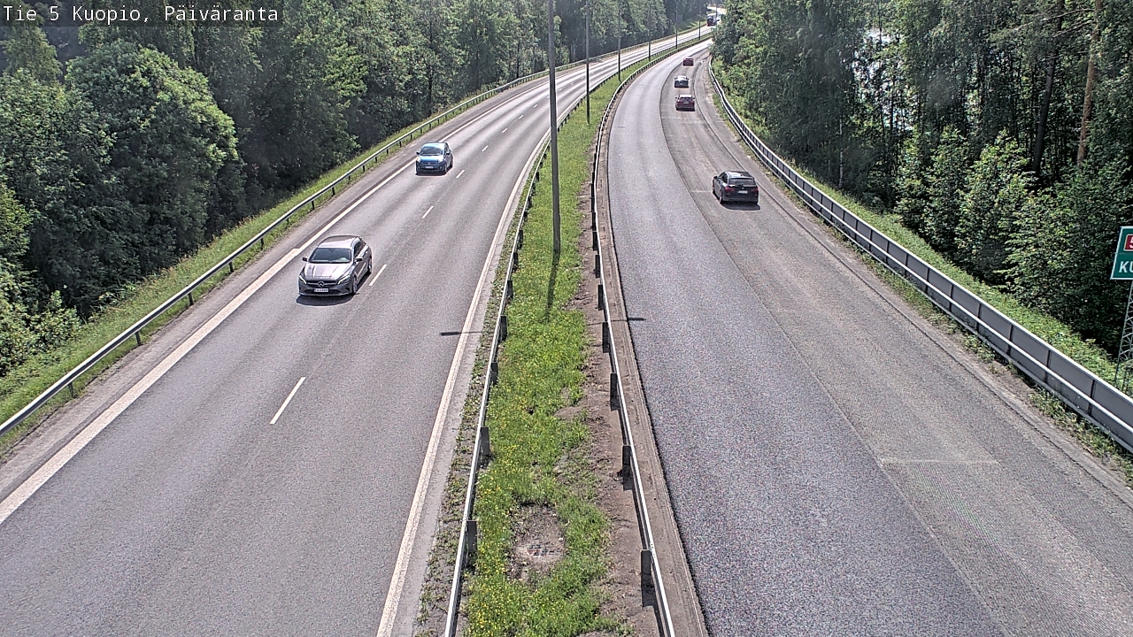 Kelikamerat Kuva Tie 5 Kuopio, Päiväranta, Kuopio, Pohjois-Savo