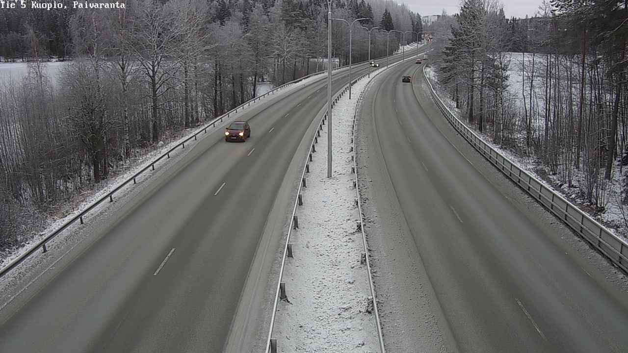 Kelikamerat Kuva Tie 5 Kuopio, Päiväranta, Kuopio, Pohjois-Savo