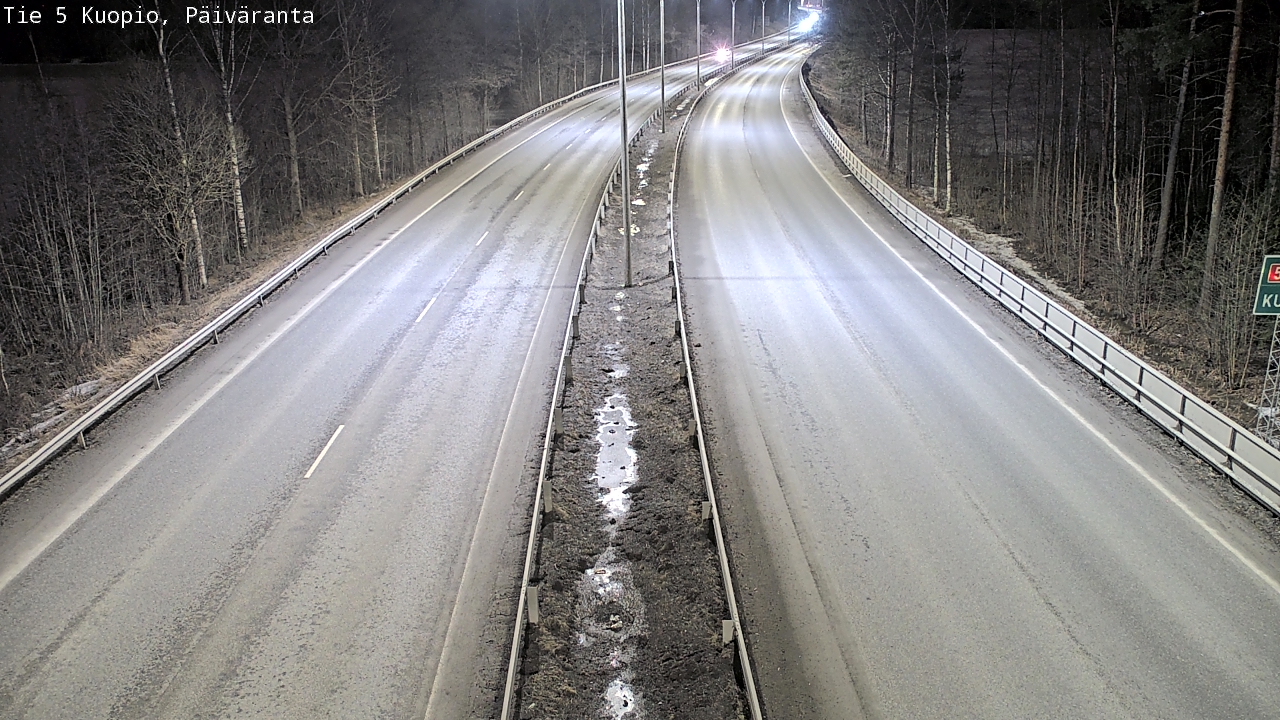 Kelikamerat Kuva Tie 5 Kuopio, Päiväranta, Kuopio, Pohjois-Savo