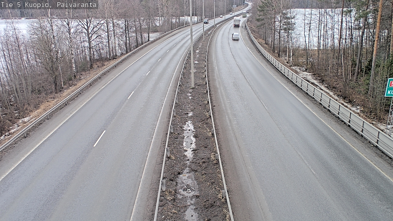 Kelikamerat Kuva Tie 5 Kuopio, Päiväranta, Kuopio, Pohjois-Savo